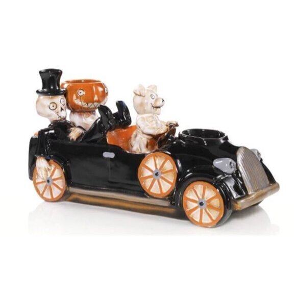 Yankee Candle Boney Bunch DESIGNATED DOG LED Bonesy Halloween New SOLD‎ OUT - Picture 1 of 12